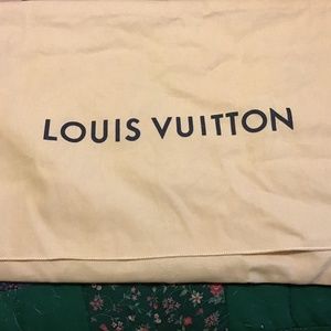 Louis Vuitton dust cover